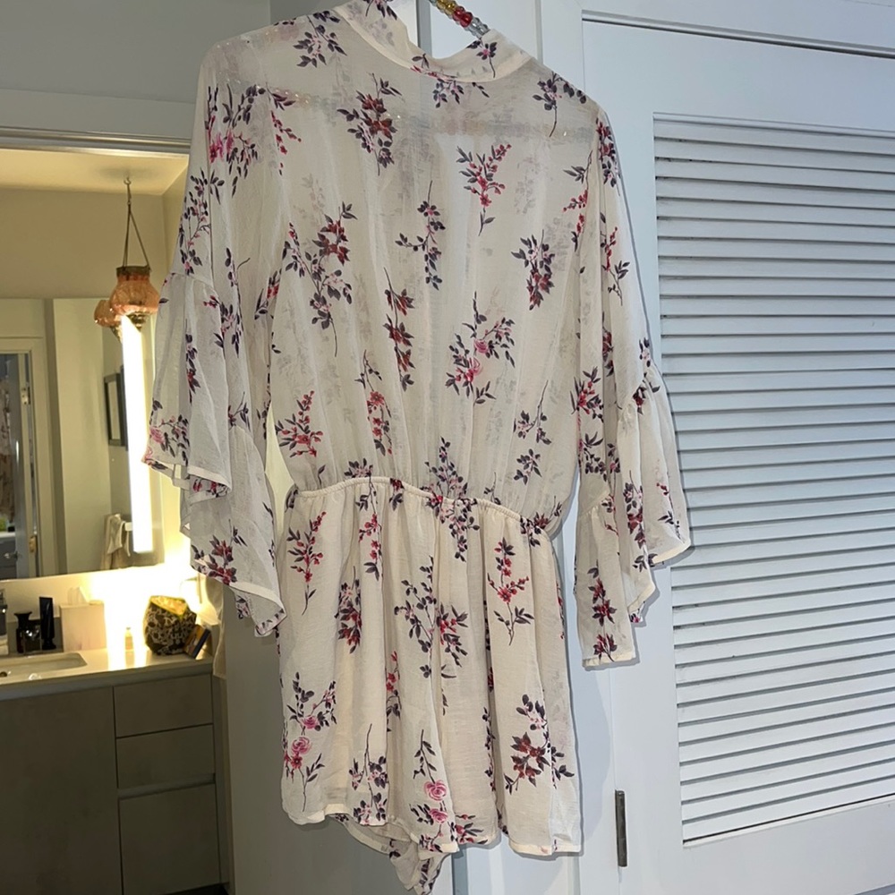 Floral romper by Audrey 3+1